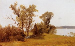 Sailboats On The Hudson At Irvington, 1886-1889