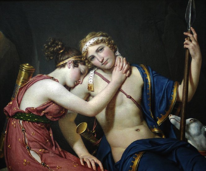 The Farewell Of Telemachus And Eucharis - Click Image to Close