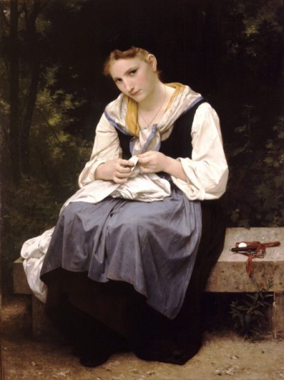 Jeune Ouvriere [Young Worker], 1869 - Click Image to Close