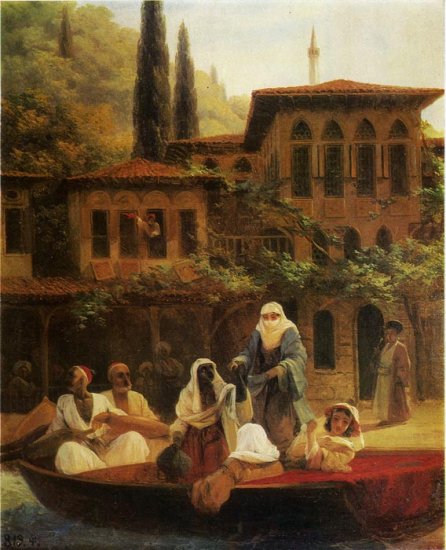 Oriental Scene, 1846 - Click Image to Close