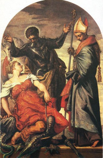 La Principessa, San Georgio E San Luigi, 1553 - Click Image to Close