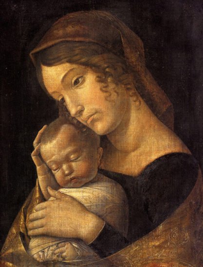 Madonna With Sleeping Child, C.1465-1470 - Click Image to Close