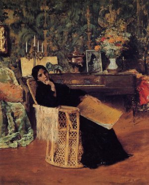 In The Studio, 1892