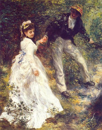 La Promenade, 1870 - Click Image to Close