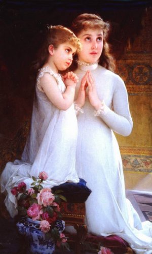 Two Girls Praying, 1882