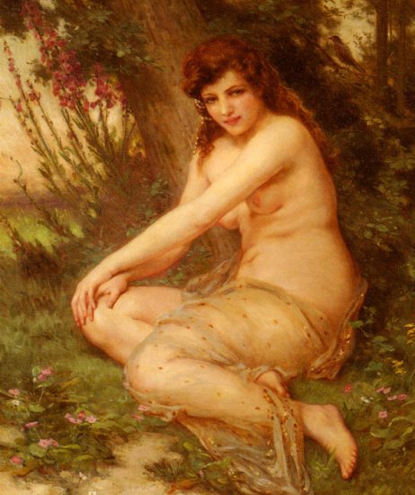 La Nymphe De Foret [The Forest Nymph] - Click Image to Close