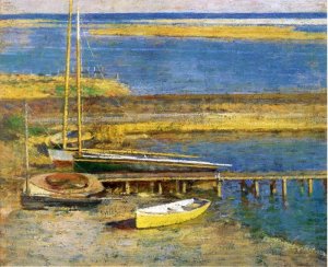 Boats At A Landing, 1894