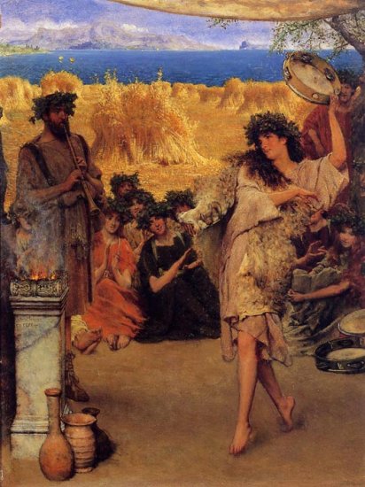 A Harvest Festival, 1880 - Click Image to Close