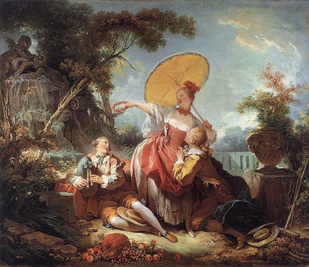 The Musical Contest, C.1754 - Click Image to Close