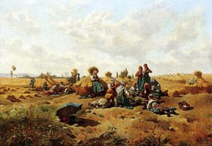 Resting Harvesters, 1875