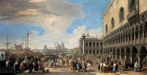 Venice: A View Of The Molo, 1710