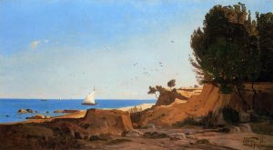 Around The Cap-Couronne Near Marseille, 1866