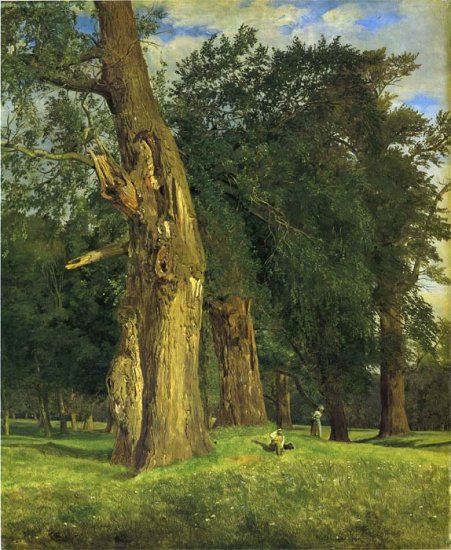 Alte Ulmen Im Prater, 1831 - Click Image to Close