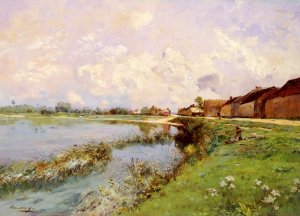 Paysage De Riviere [Landscape Of A River]