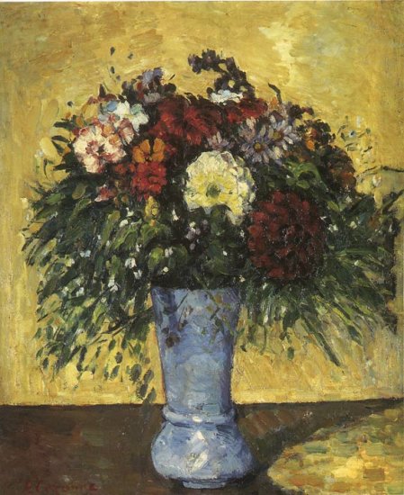 Bouquet In A Blue Vase, 1873 - Click Image to Close