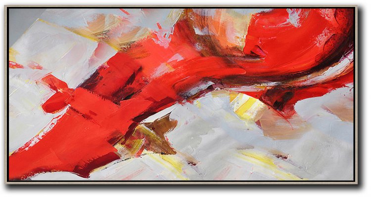 Panoramic Palette Knife Contemporary Art #CTPPS0A47 - Click Image to Close