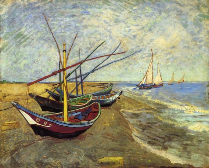 Fishing Boats, 1888 - Click Image to Close