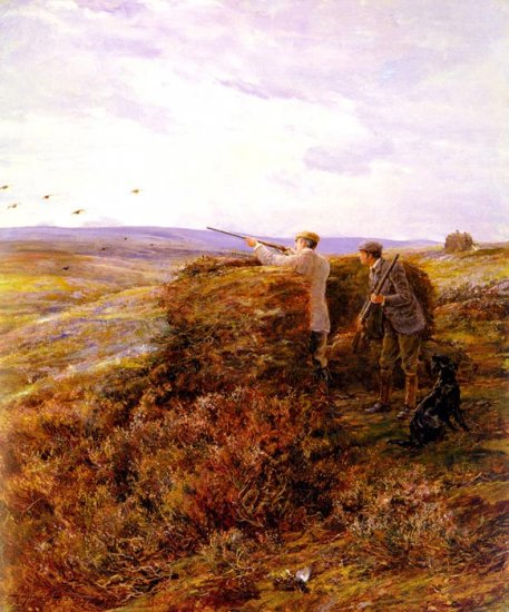 The Grouse Shoot - Click Image to Close