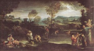 Fishing Scene, 1596