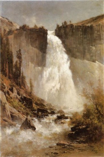 The Falls Of Yosemite, 1893 - Click Image to Close