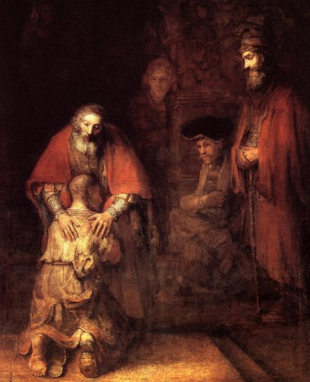 The Return Of The Prodigal Son, C.1669 - Click Image to Close