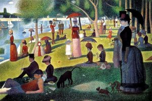 Sunday Afternoon On The Island Of La Grande Jatte, 1884