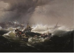 Shipwreck, 1858