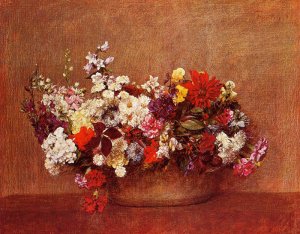 Flowers In A Bowl, 1886