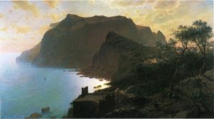 The Sea From Capri, 1875