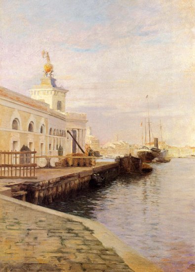 View Of Venice (The Dogana), 1907 - Click Image to Close