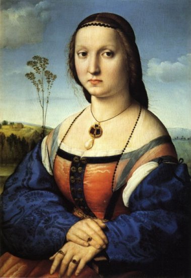 Portrait Of Maddalena Doni, 1506 - Click Image to Close