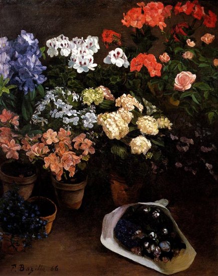 Study Of Flowers, 1866 - Click Image to Close