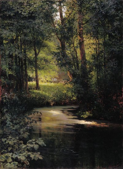 Forest River, Spring. 1890 - Click Image to Close