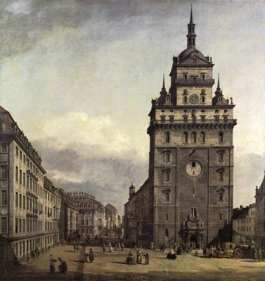 The Kreuzkirche In Dresden, 1747-1756 - Click Image to Close