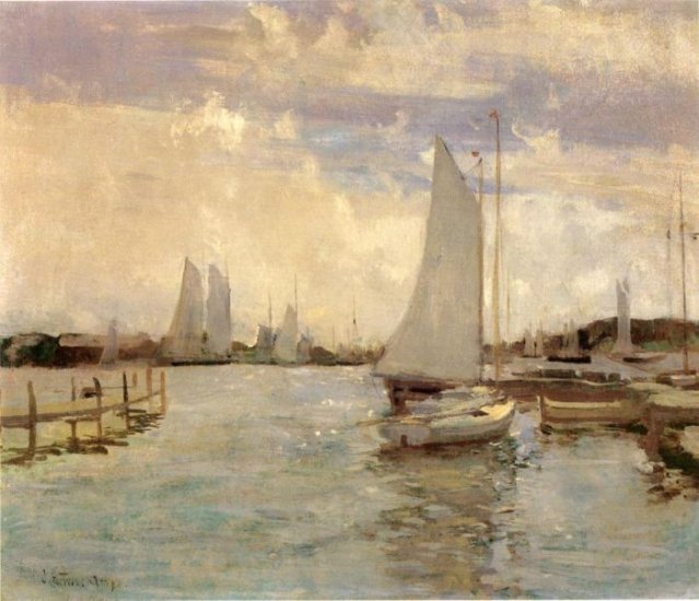 Gloucester Harbor, 1893 - Click Image to Close