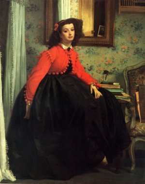 Portrait Of Mlle. L.L., 1864