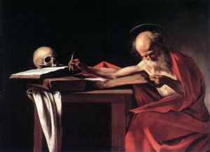 St. Hieronymus Writing,1605-1606