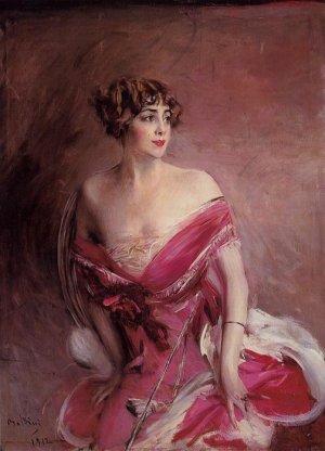 Portrait Of Mlle De Gillespie, 'La Dame De Biarritz', 1912