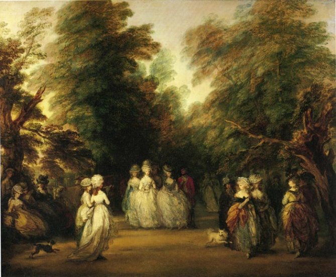 The Mall In St. James's Park, 1783 - Click Image to Close