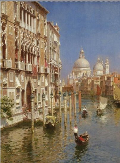 The Grand Canal, Venice - Click Image to Close