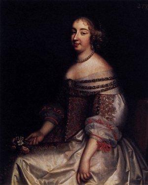 Portrait Of Mademoiselle De Montpensier, 1655