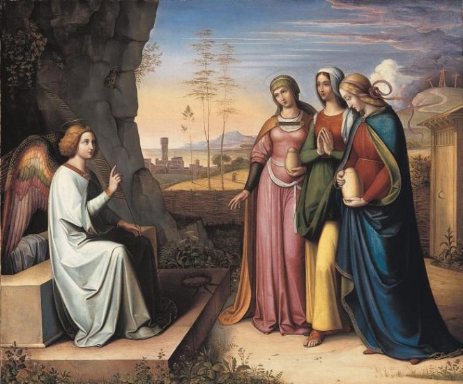 The Three Marys At The Tomb, 1822 - Click Image to Close