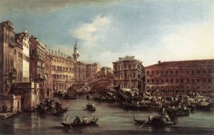 The Rialto Bridge With The Palazzo Dei Camerlenghi, 1763