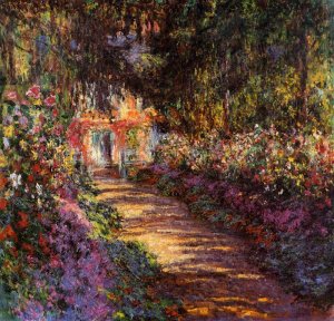 The Flowered Garden , 1900