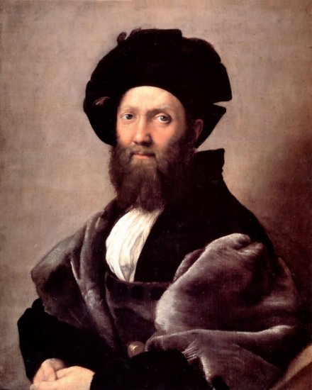 Portrait Of Baldassare Castiglione, C.1515 - Click Image to Close