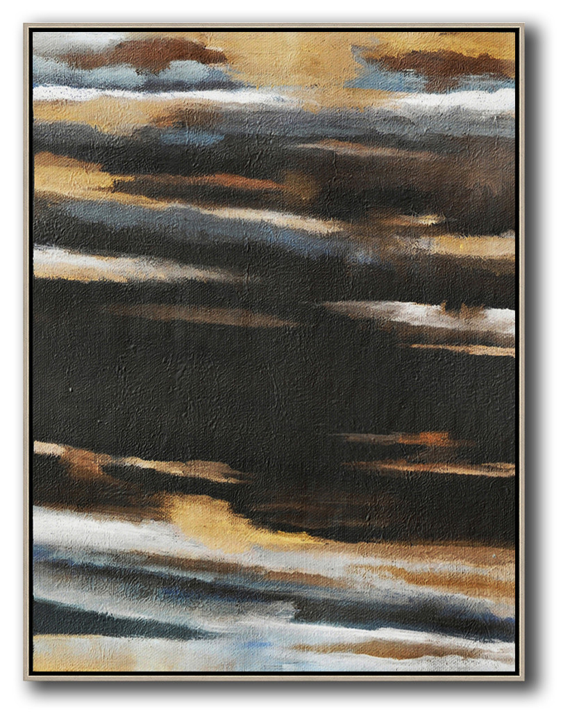 Vertical Abstract Landscape Art #ABV0A30