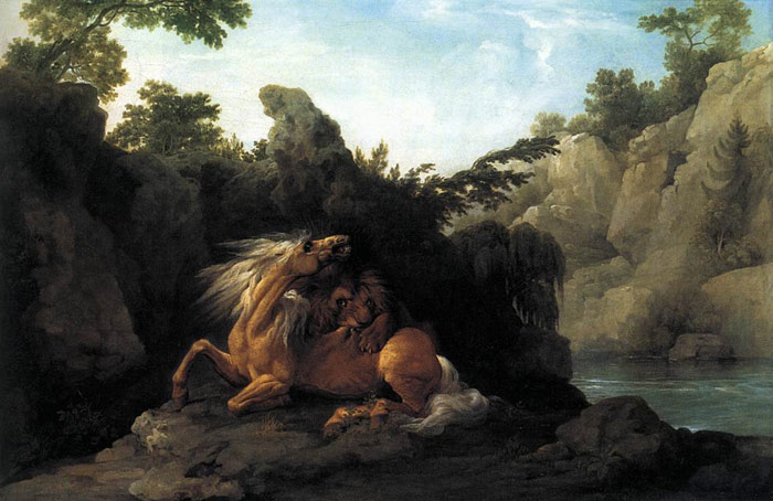 Lion Devouring A Horse, 1763