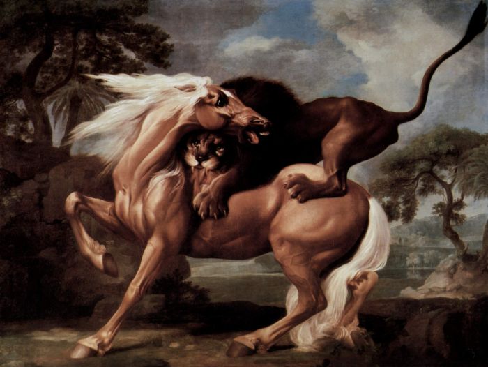 Horse Attacked By A Lion, 1762