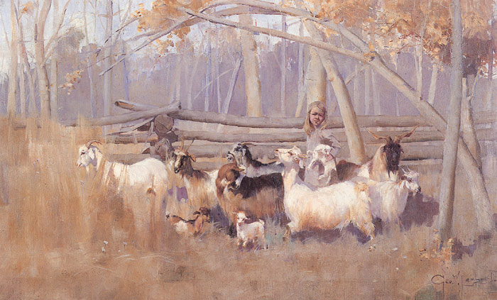 A Bush Idyll, 1896