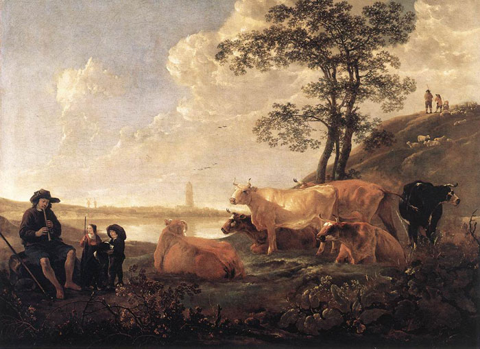 Landscape Near Rhenen, 1650-1655